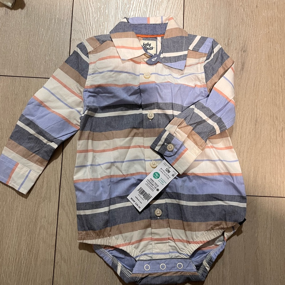 Baby boy button up dress shirt